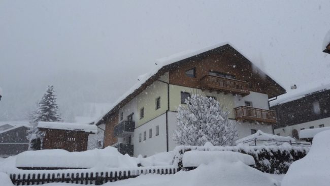 Haus Heidrun im Winter